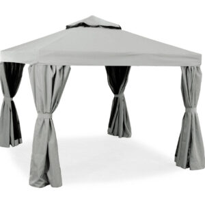 Paviljonki Luxor 300x300 cm Harmaa - Hillerstorp