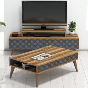 TV-kalustepaketti Amtorp 140 cm - Ruskea