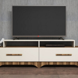 TV-taso Amtorp 205 cm - Ruskea
