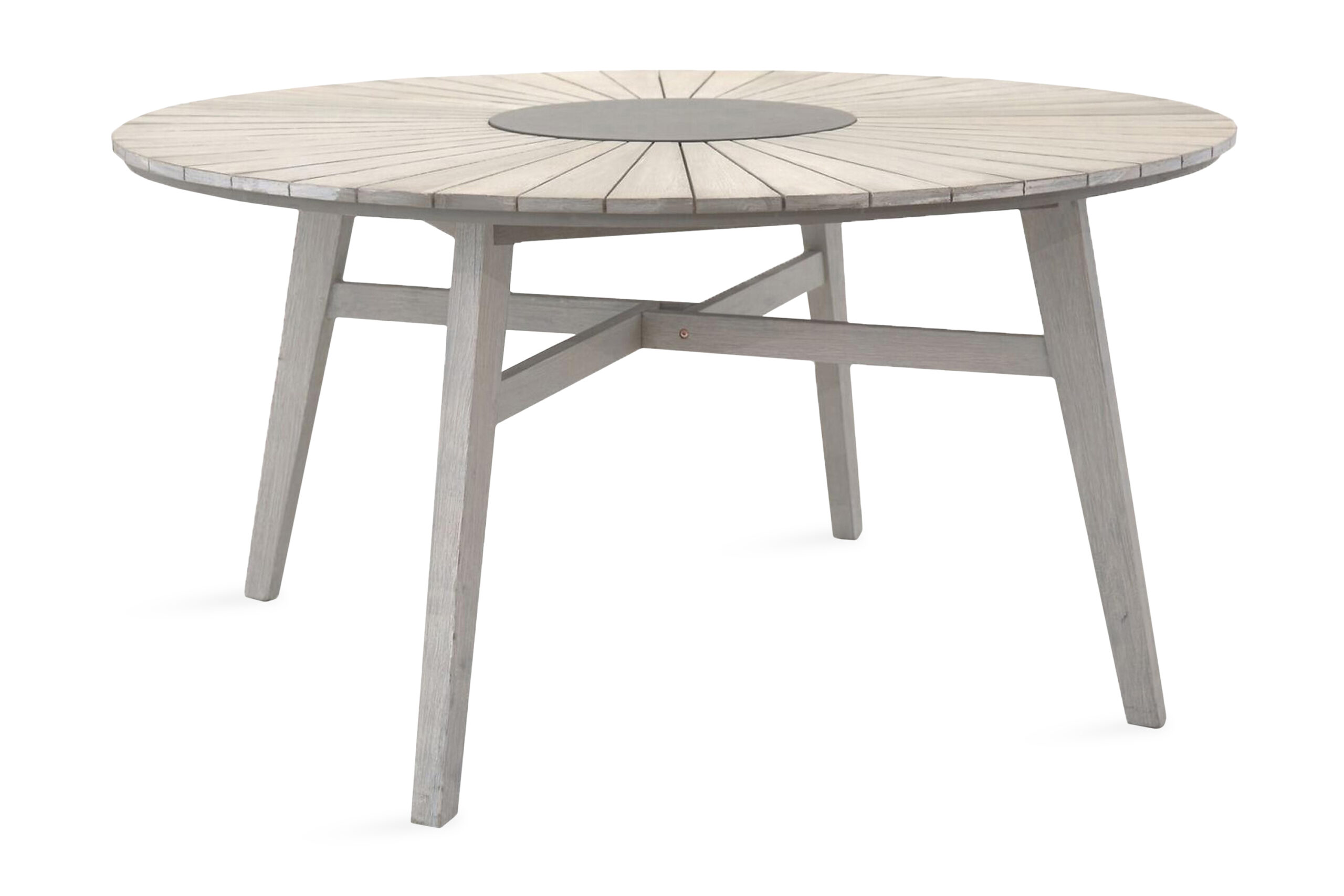Ruokapöytä Rives Pyöreä 150 cm - Valkoinen
