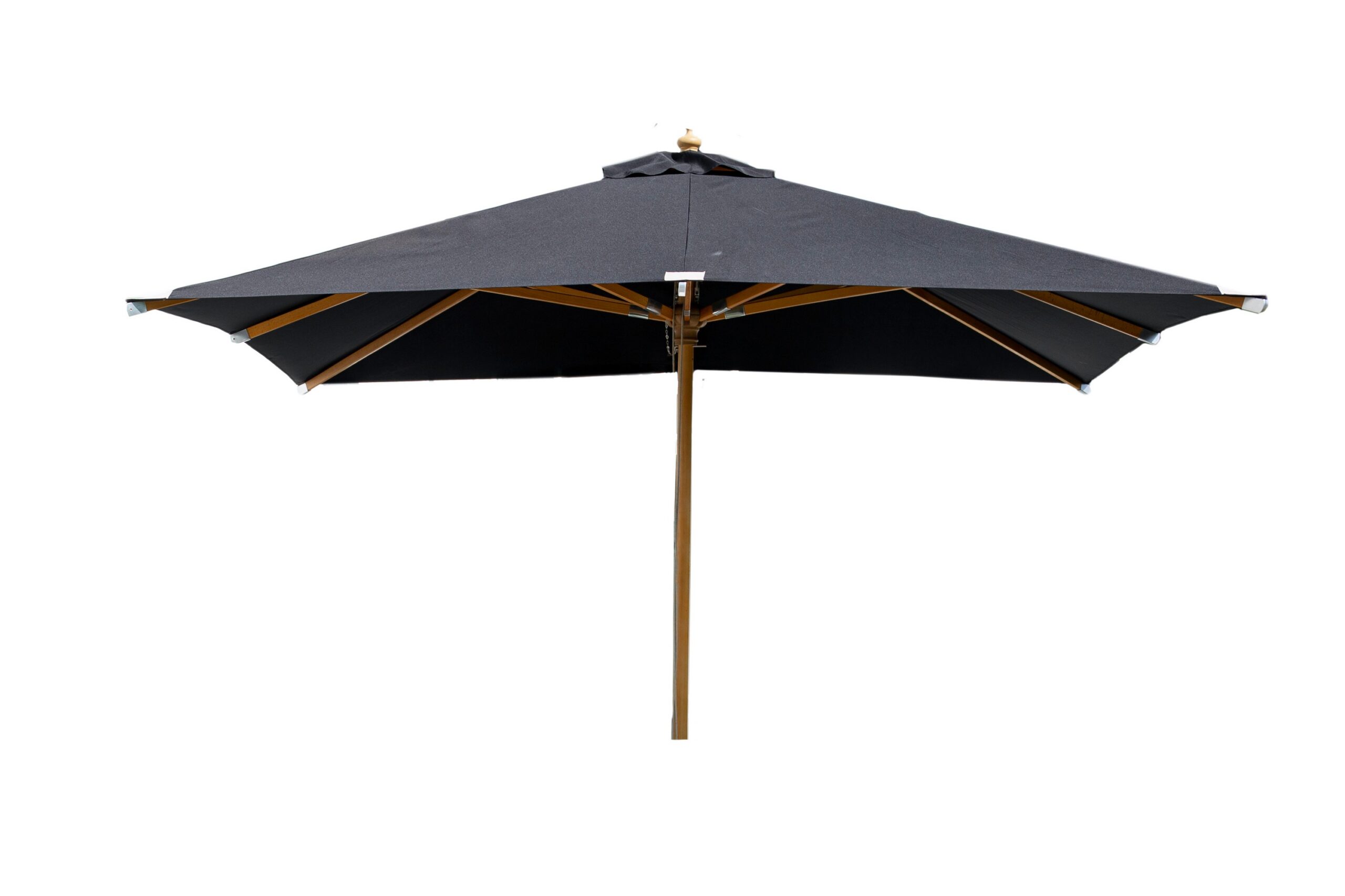 Aurinkovarjo Naxos 300 cm Musta/Luonnonväri - Venture Home