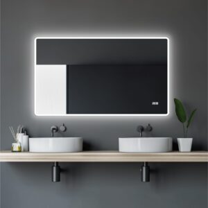 Kylpyhuonepeili Elsabo 70 cm LED-valaistus -