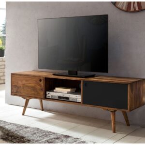 TV-taso Maxyne 140 cm - Puu/Luonnonväri