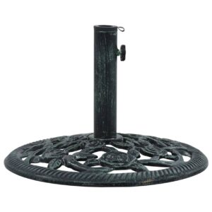 Päivänvarjon alusta vihreä 9 kg 40 cm valurauta - Vihreä