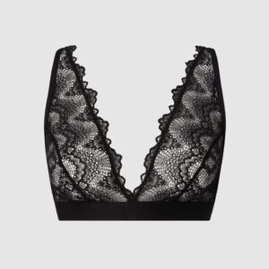 Plunge Bralette Saboteur Black