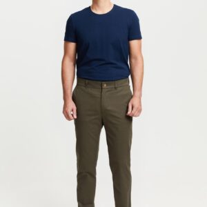Seppo Organic Cotton Chinos Trousers Green