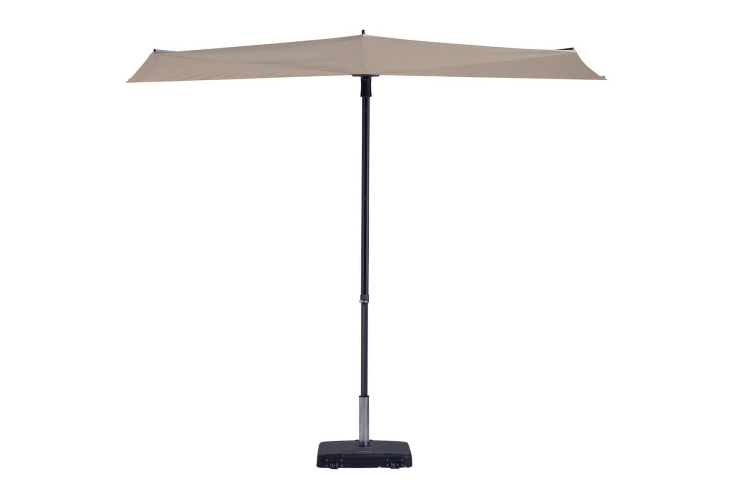 Madison Parvekkeen Päivänvarjo Sun Wave 270x150cm Ecru - Beige