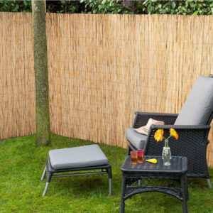 Nature Puutarha-aidat 2 kpl bamburuoko 500x100 cm - Beige