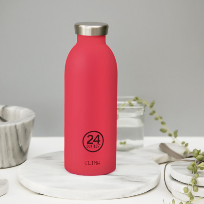 Termospullo ruostumatonta terästä 500 ml, Punainen