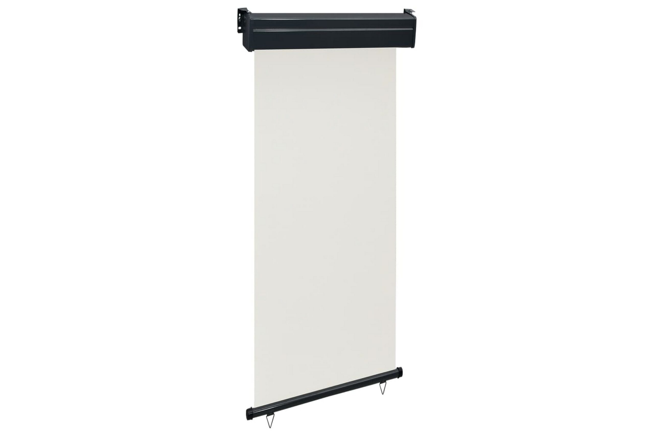 Parvekkeen sivumarkiisi 100x250 cm kerma - Kerma