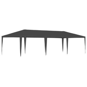 Ammattilaisten juhlateltta 4x9 m antrasiitti 90 g/m² - Antrasiitti