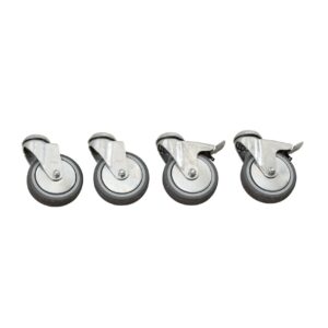 PLUS Pyörät Cubic Kukkalaatikkoon Ø 100 mm -