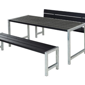 PLUS Lankkusetti 1 selkänojalla 186 cm -