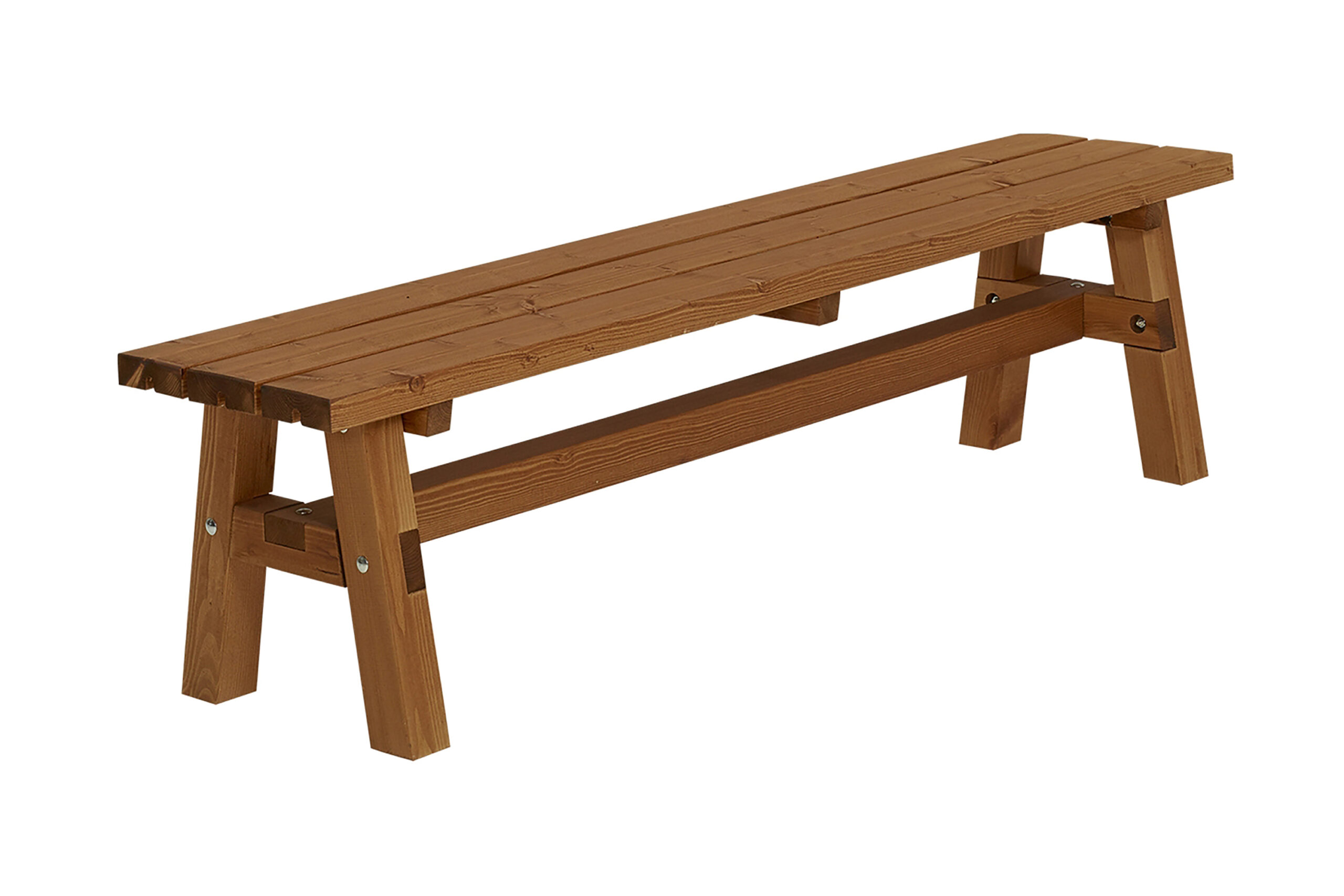 PLUS Country Lankkupenkki 177 cm Pohjamaalattu Tiikki -
