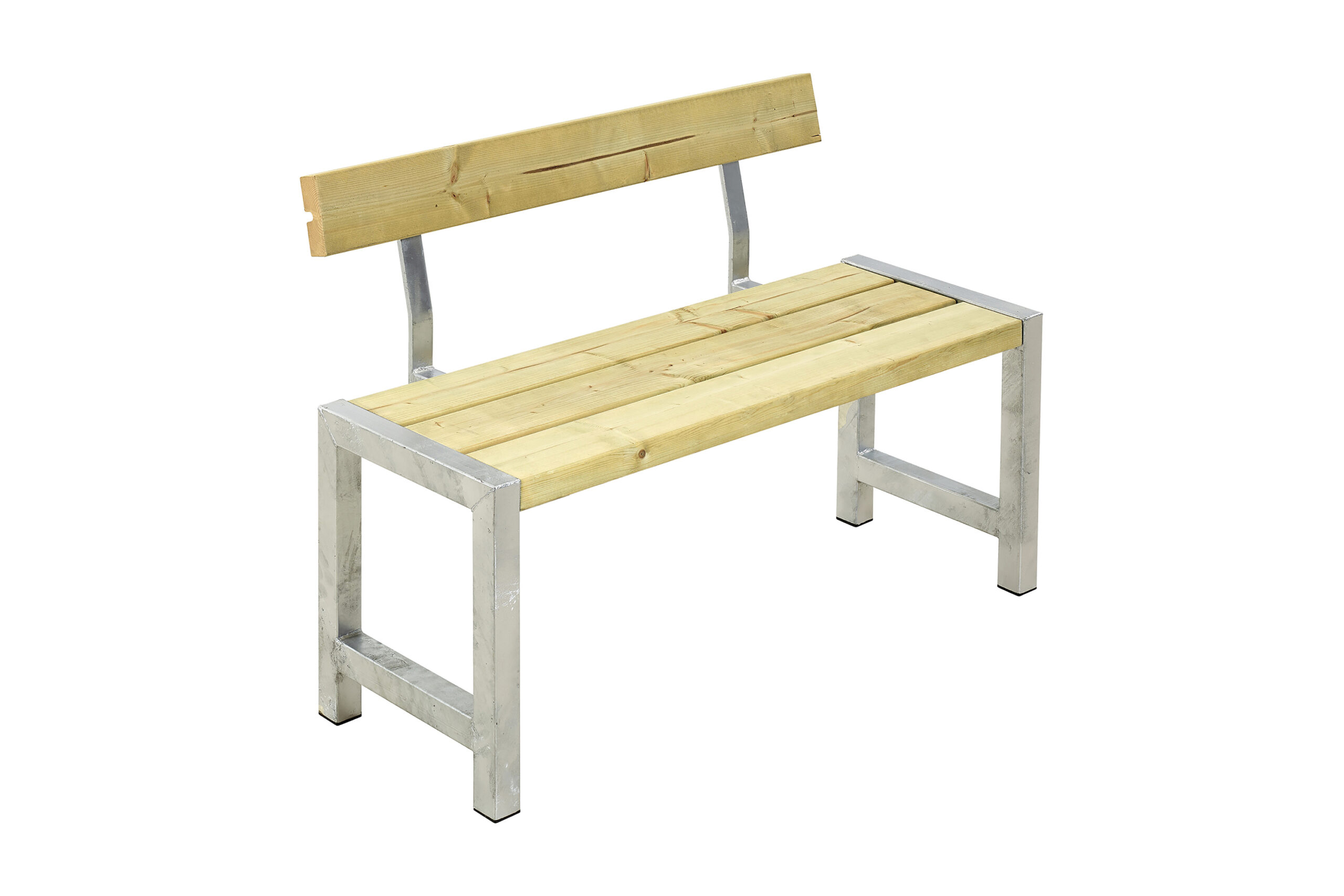 PLUS Parvekepenkki Selkänojalla 127 cm Painekyllästetty -
