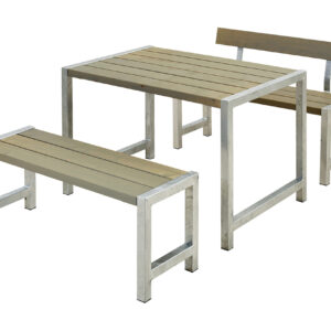 PLUS Parvekeryhmä 1 selkänojalla 127 cm -