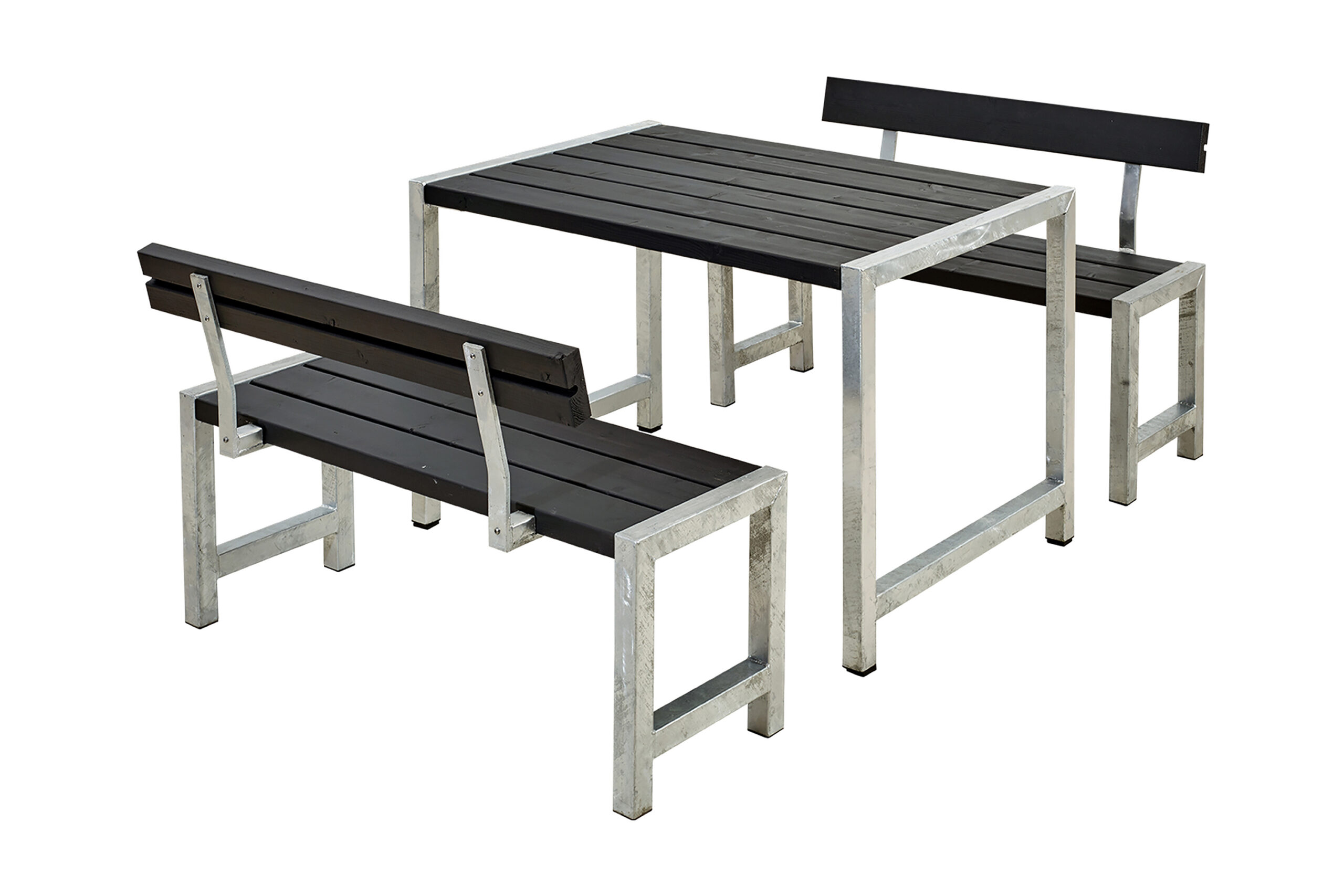 PLUS Parvekeryhmä 2 selkänojalla 127 cm -