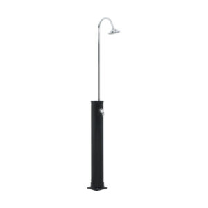 Aurinkovoimasuihku 214 cm 20 l musta - Musta