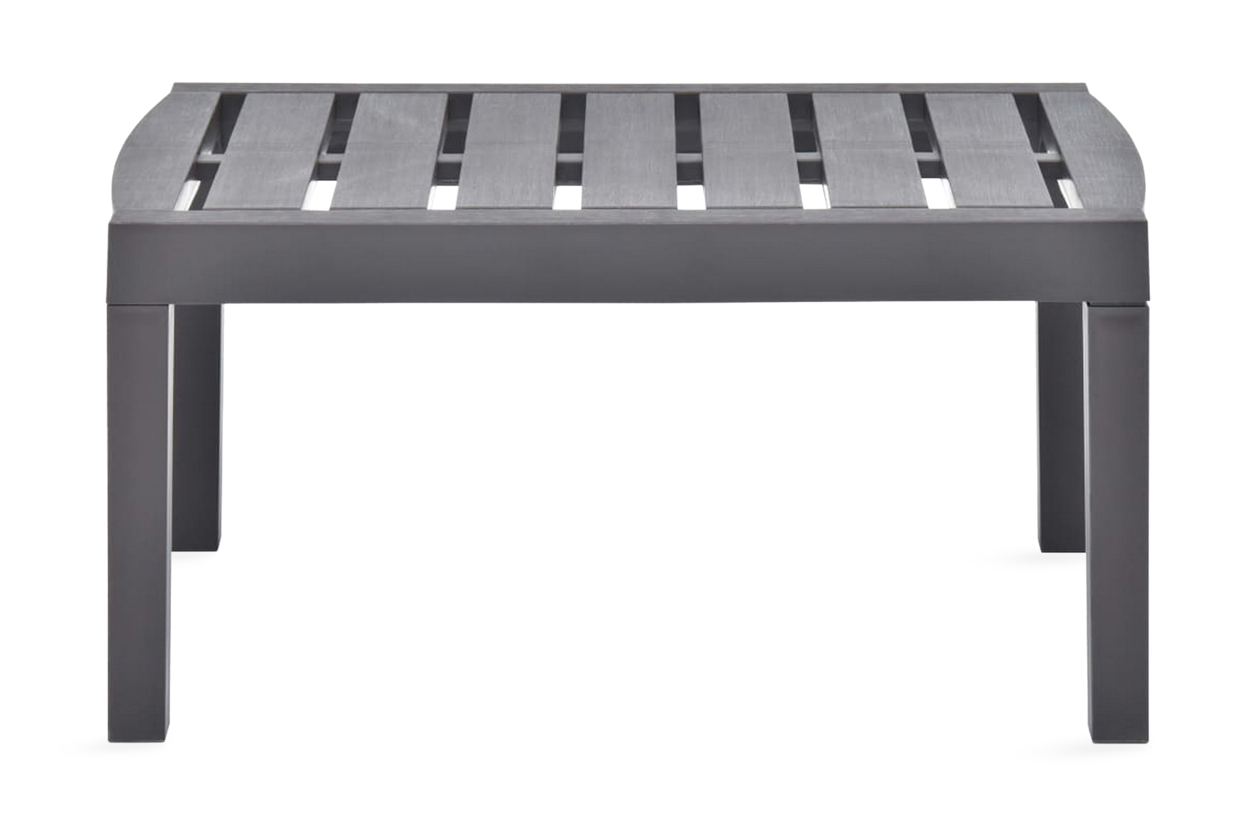 Ulkopöytä mokka 78x55x38 cm muovi - Ruskea