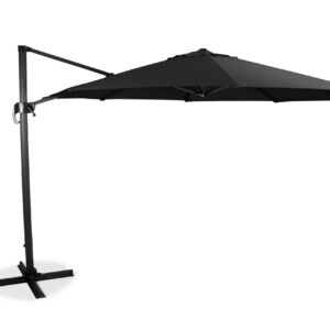 Riippuva Aurinkovarjo XL 350cm Musta -