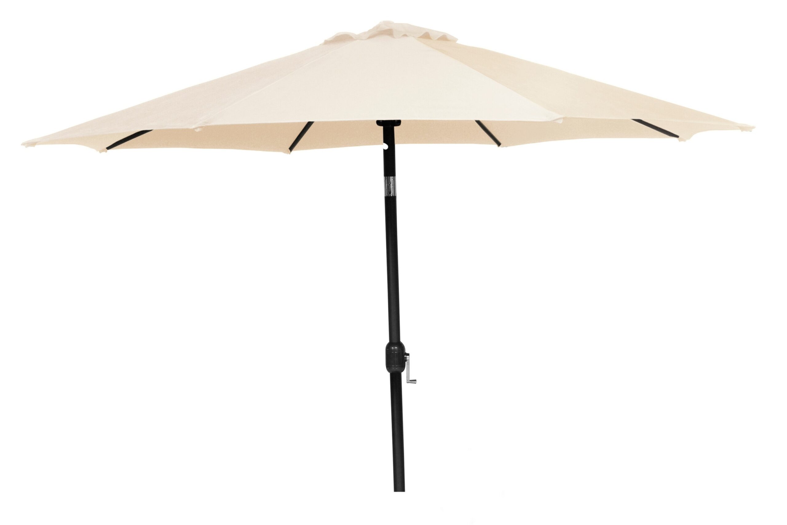 AURINKOVARJO 300 CM BEIGE - Alumiini
