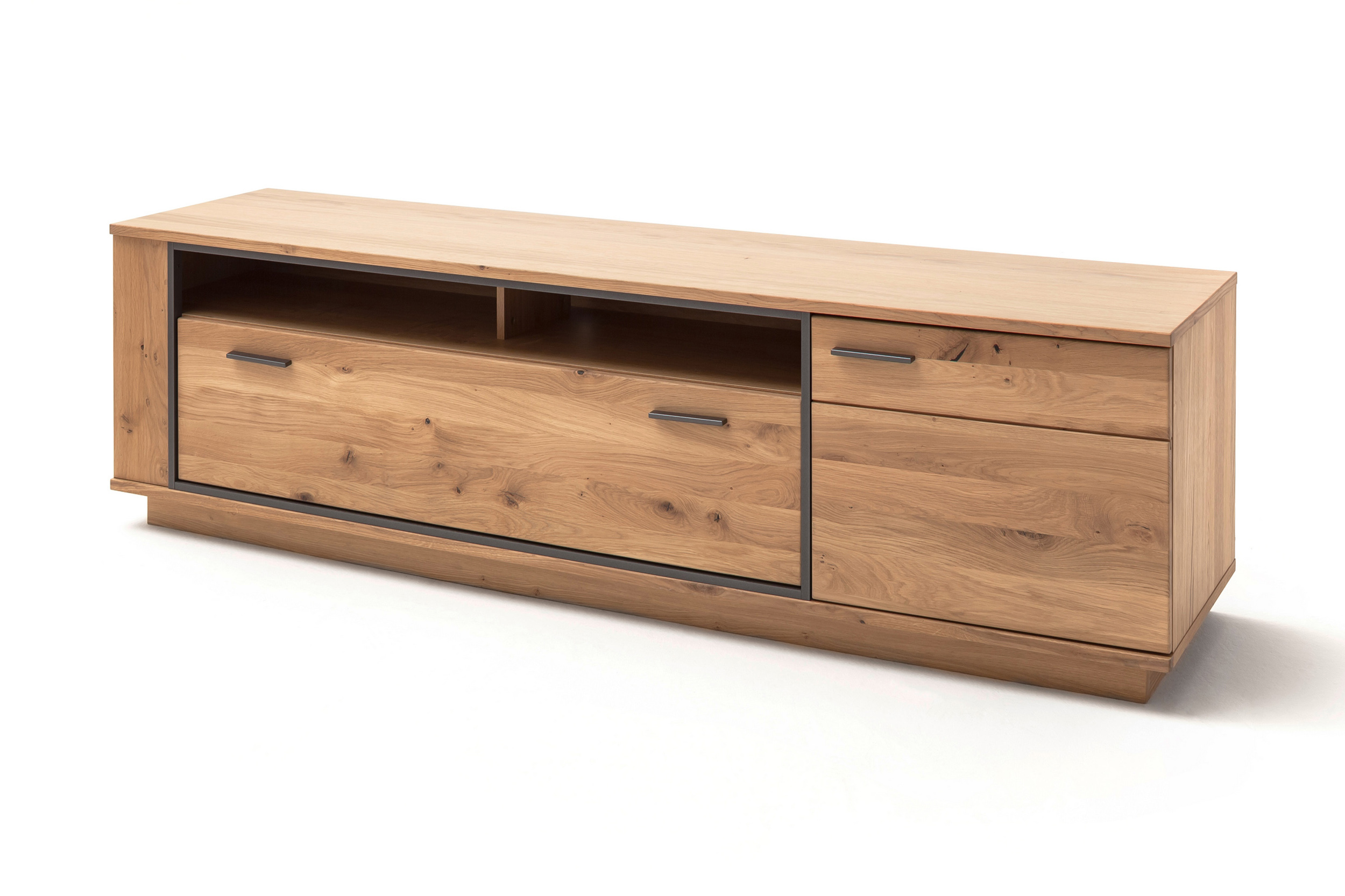 TV-taso Princevalle 210 cm - Tammi/Antrasiitti