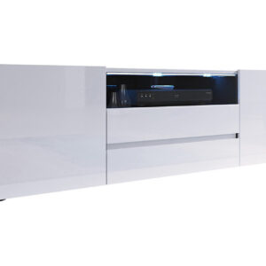 TV-taso Dudley 137 cm - Valkoinen