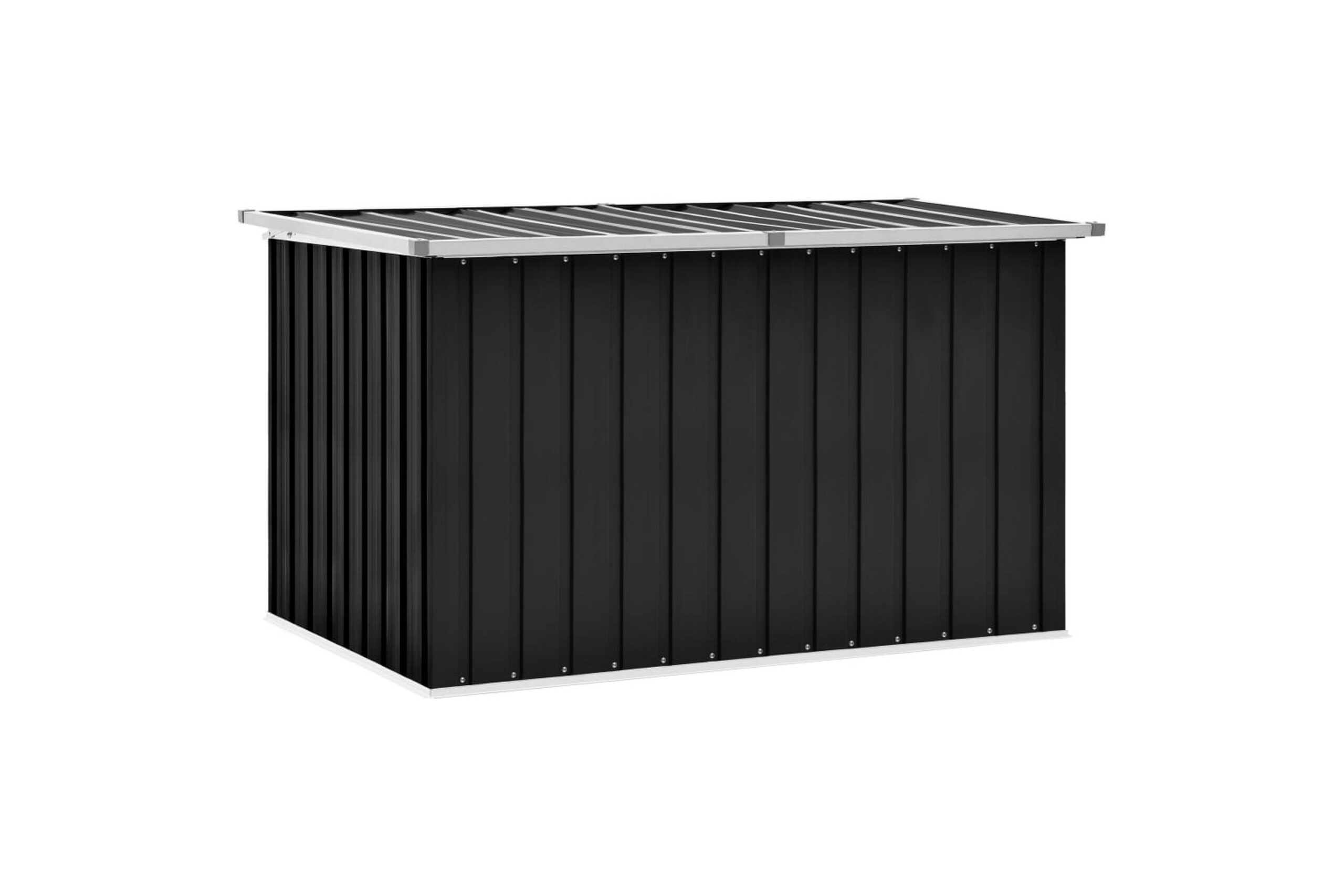 Puutarhan varastoarkku antrasiitti 149x99x93 cm -