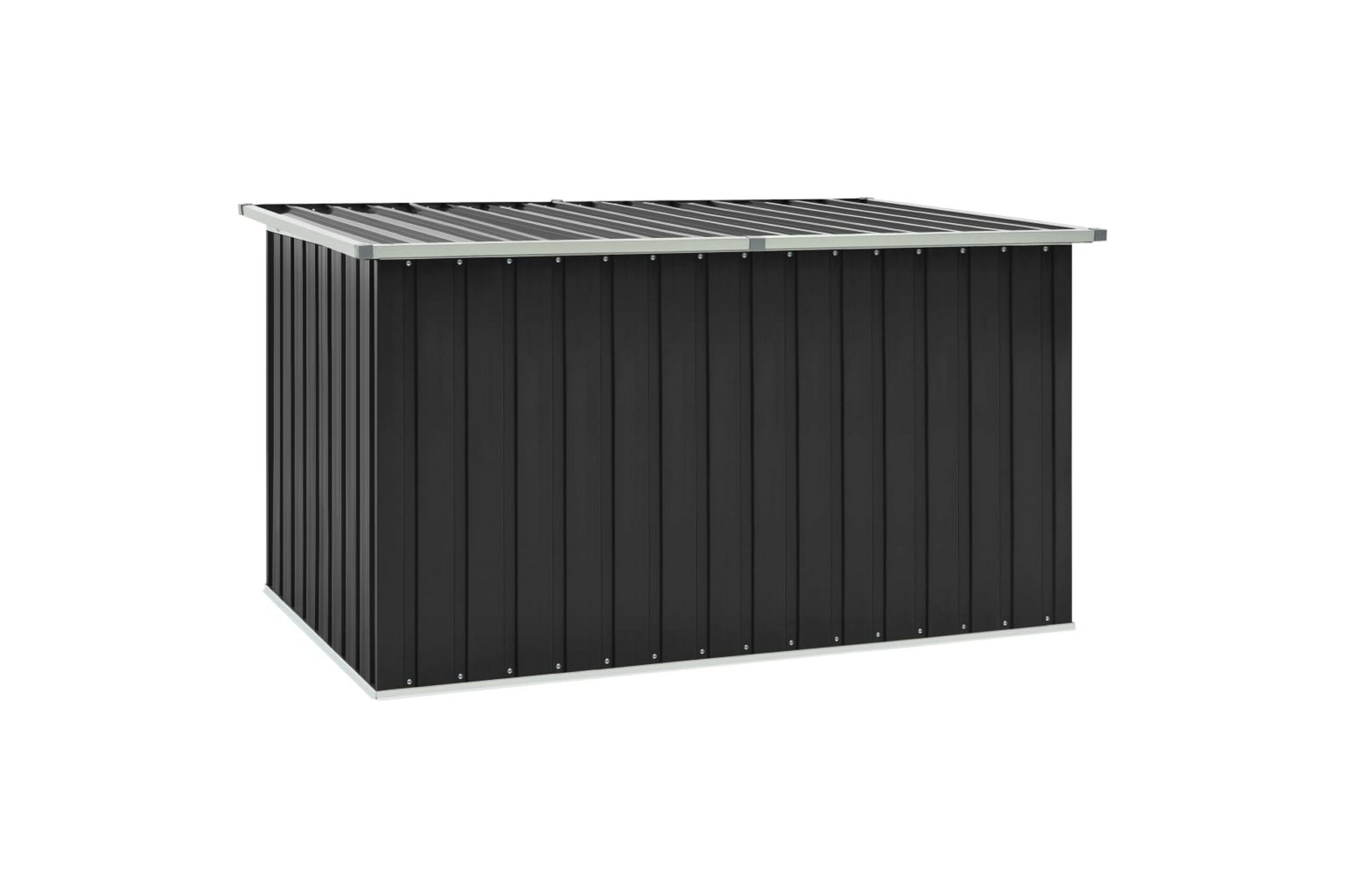 Puutarhan varastoarkku antrasiitti 171x99x93 cm -