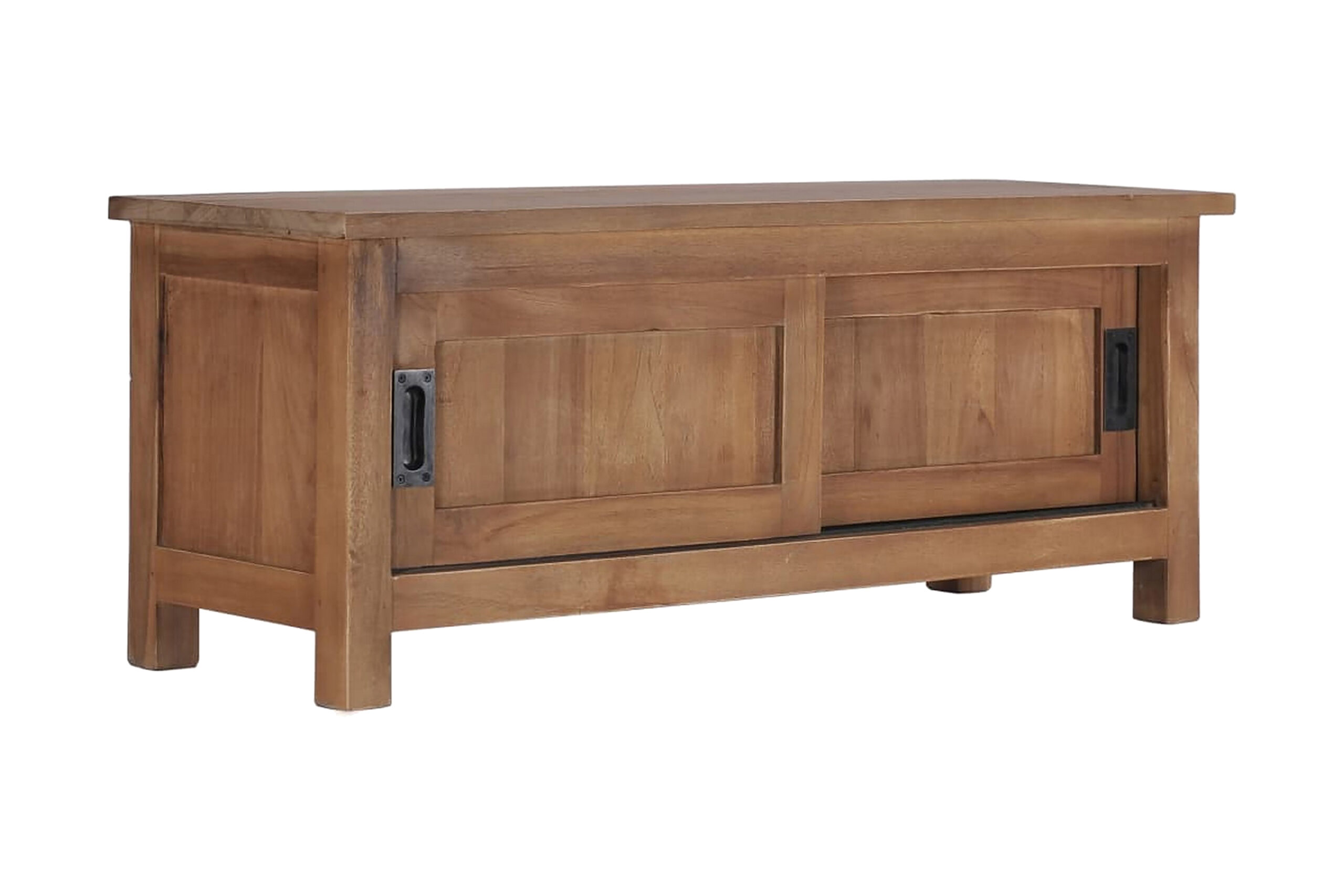 TV-taso 90x30x35 cm täysi tiikki -