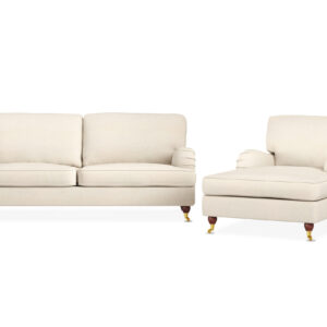 Sohvaryhmä Oxford Lyx 3:n ist + Divaanituoli - Beige