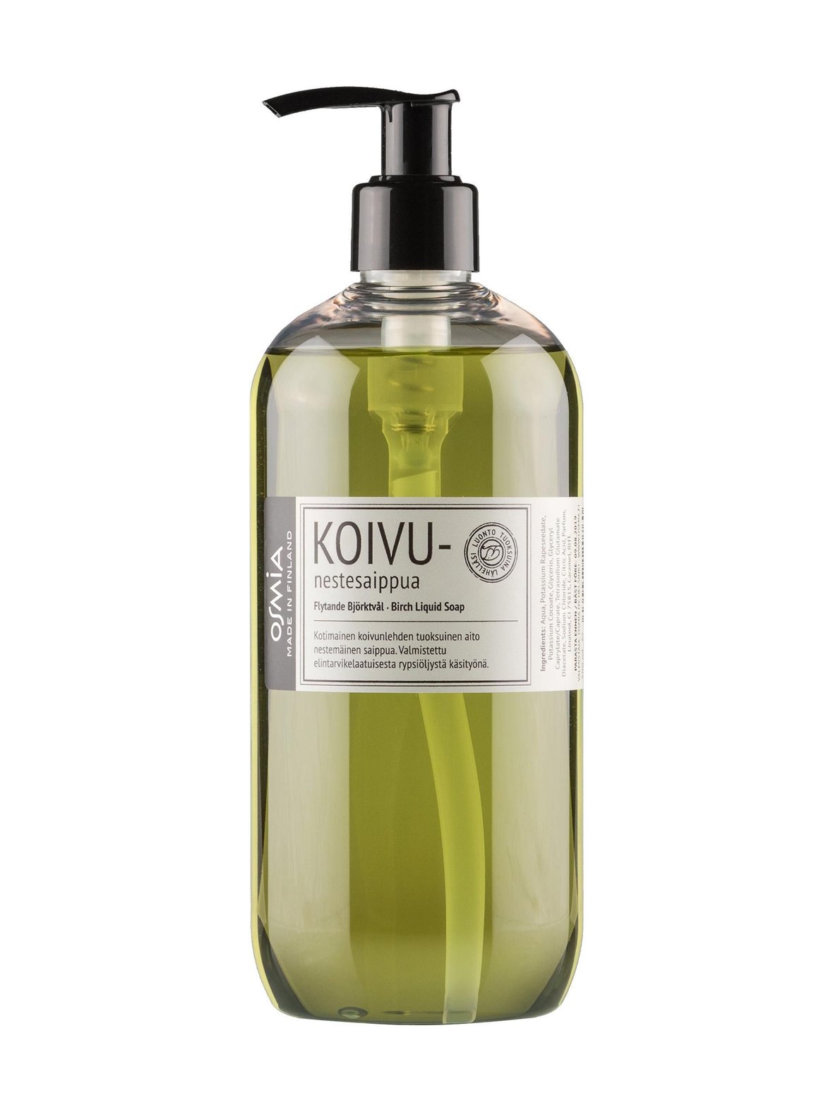 Koivu-nestesaippua 500 ml