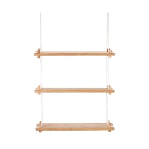 Riippu wall -hylly 70 x 17 x 60-100 cm