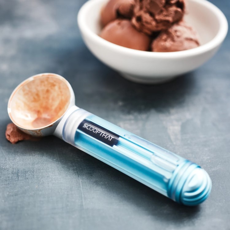 Jäätelökauha ScoopThat! Sininen/Hopea