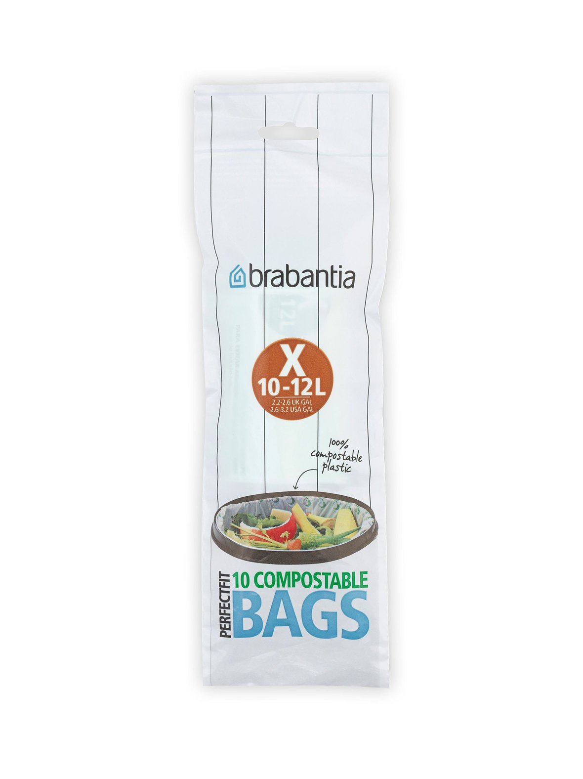 Perfectfit x -biohajoavat roskapussit 10-20 l
