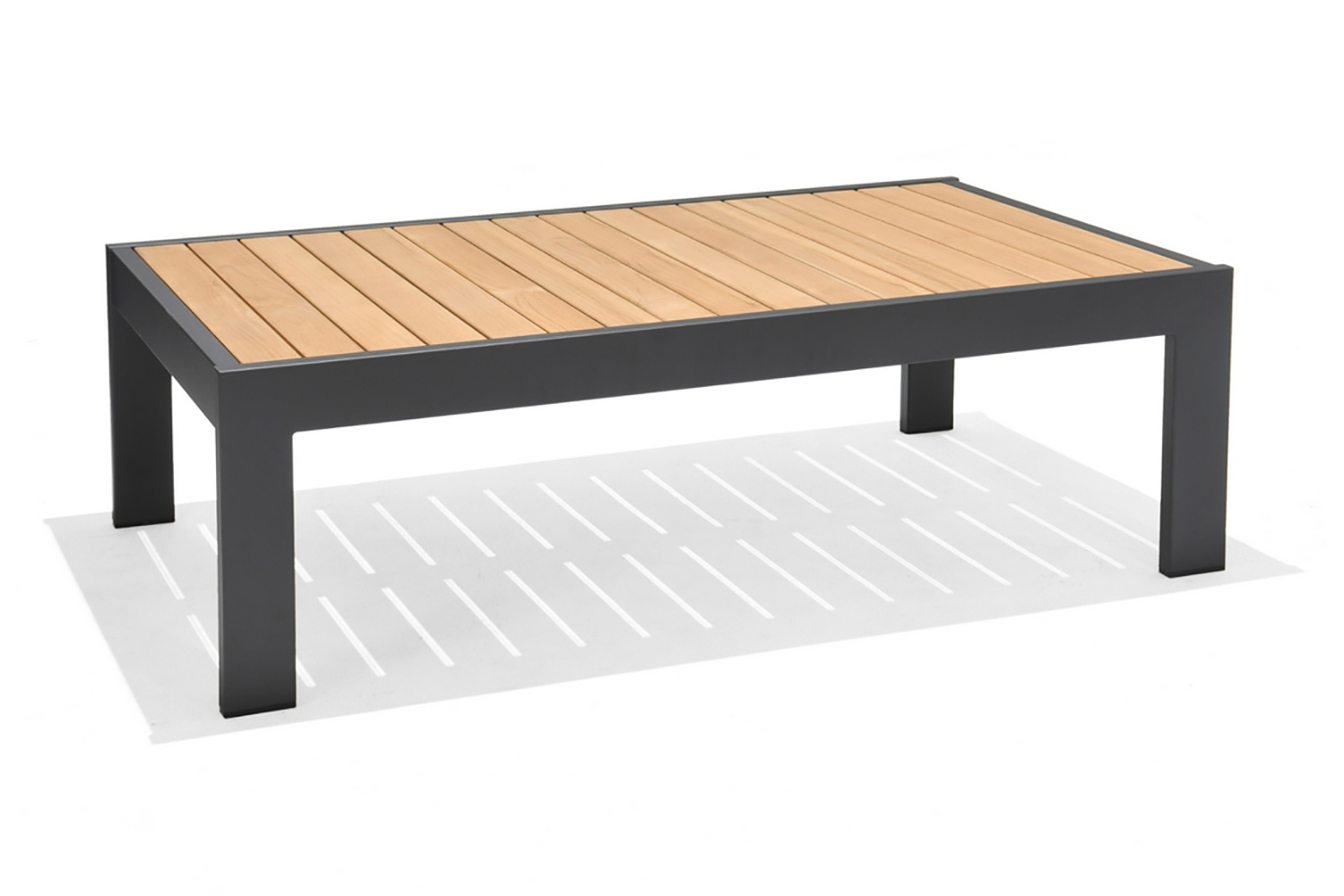 Sohvapöytä Palau 143 cm - Puu/Harmaa