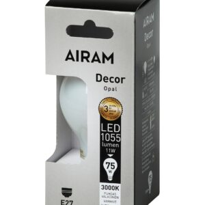 Led decor classic opal 11w e27 -lamppu