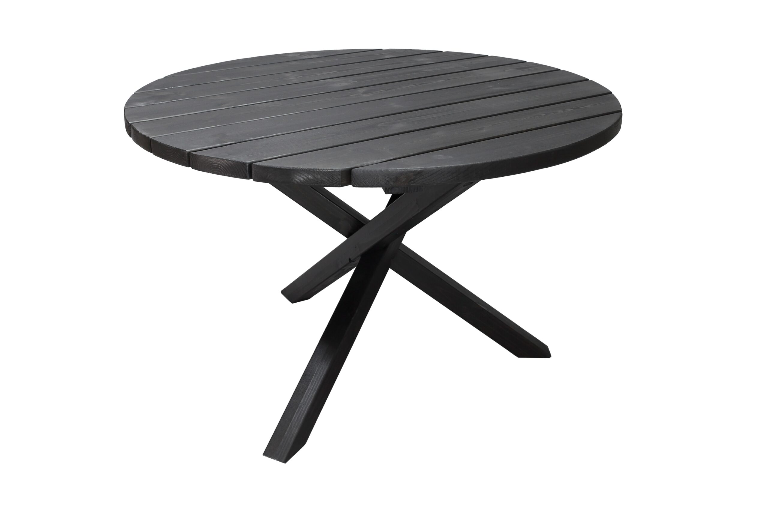 Ruokapöytä Scottsdale Pyöreä 112 cm - Kahvimusta