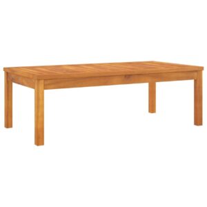 Sohvapöytä 100x50x33 cm täysi akaasiapuu -