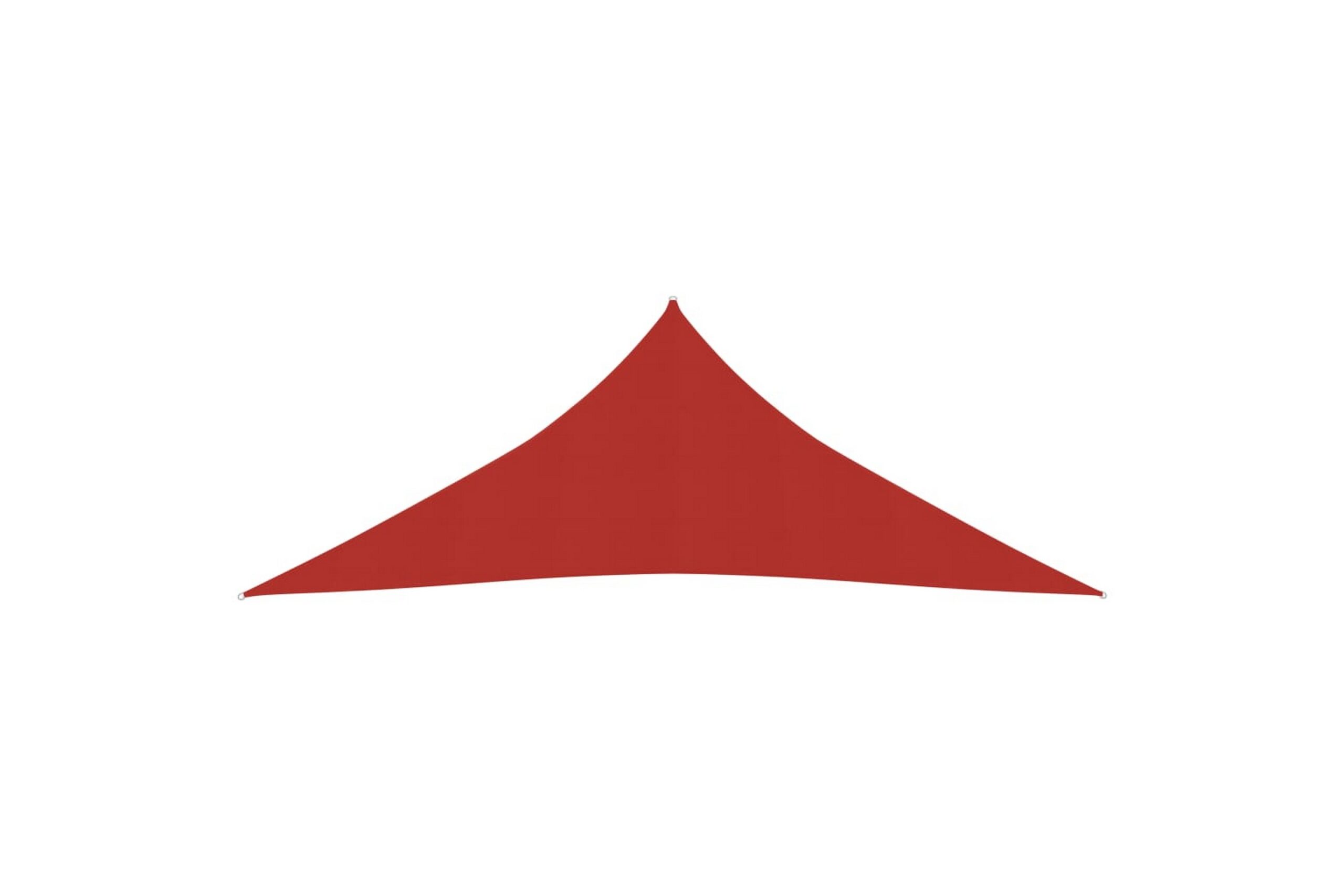 Aurinkopurje 160 g/m² punainen 4,5x4,5x4,5 m HDPE - Punainen