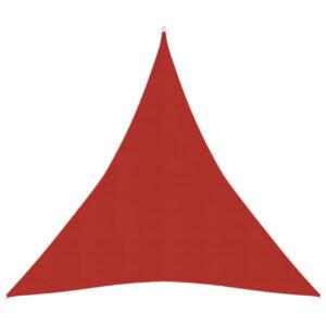Aurinkopurje 160 g/m² punainen 5x6x6 m HDPE - Punainen