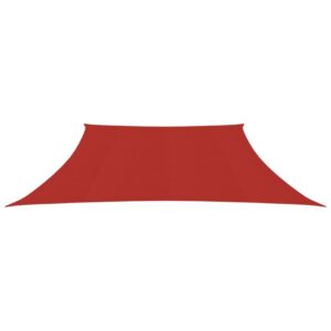 Aurinkopurje 160 g/m² punainen 4/5x3 m HDPE - Punainen