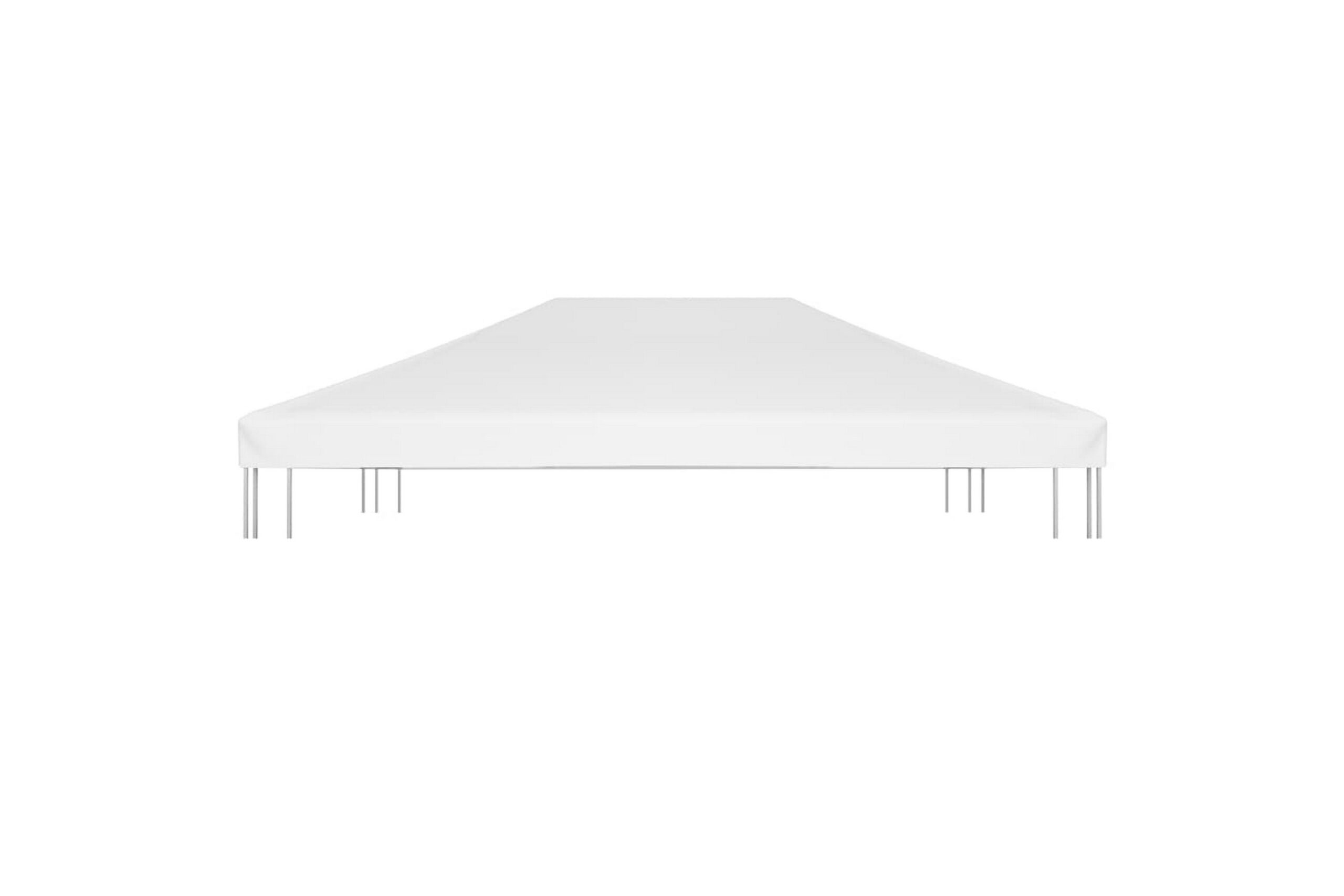 Huvimajan katto 270 g /mÂ² 4x3 m valkoinen -