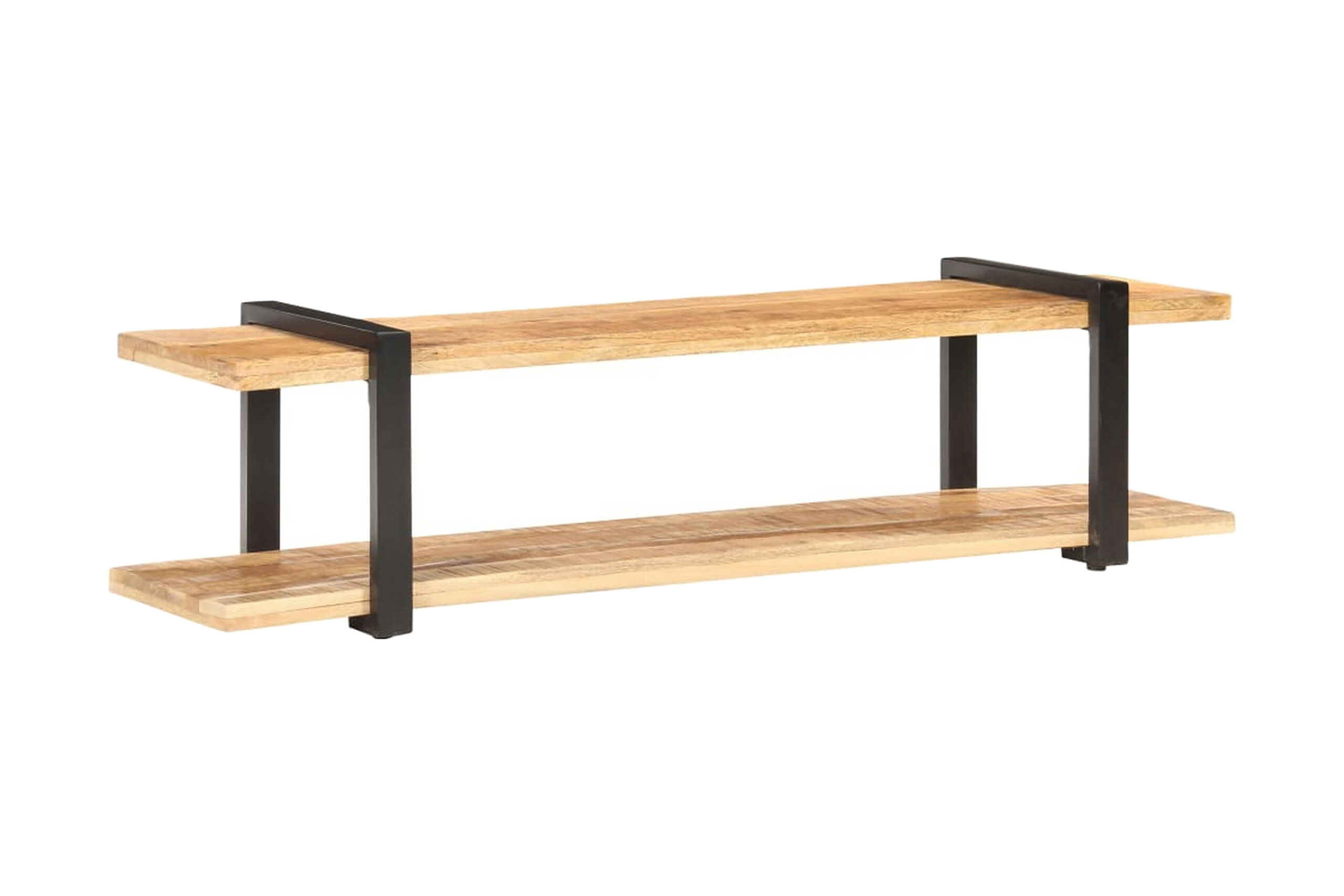 TV-taso 160x40x40 cm täysi karkea mangopuu - Ruskea