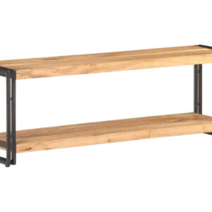 TV-taso 120x30x40 cm täysi akaasiapuu -
