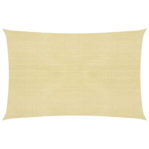 Aurinkopurje 160 g/m² beige 5x8 m HDPE - Beige