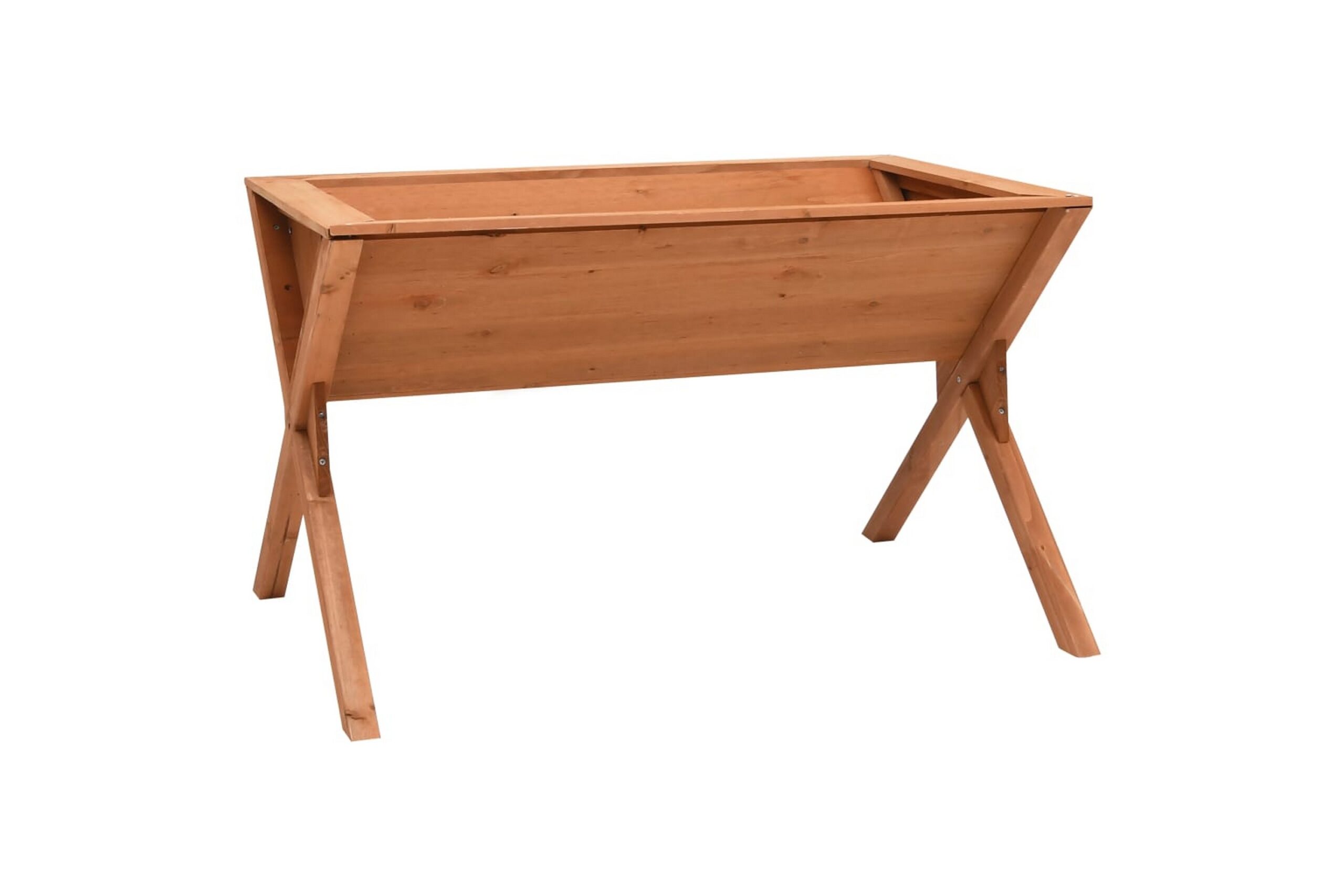 Kukkalaatikko 90x55x56 cm Kuusi - Ruskea