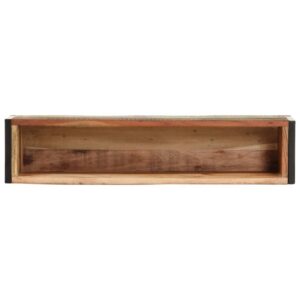 Kukkalaatikko 90x20x68 cm kierrätetty täyspuu -