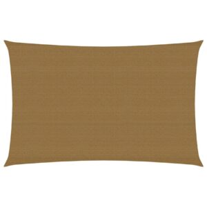 Aurinkopurje 160 g/m² harmaanruskea 3x5 m HDPE - Taupe
