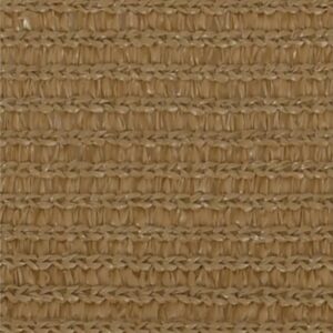 Aurinkopurje 160 g/m² harmaanruskea 6x6x6 m HDPE - Taupe
